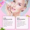 Jaysuing Facial Hair Recognition Spray Facial Cleanser Softens Hair Gentle Daily Care Hair Removal Spray