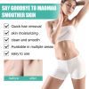 EELHOE Waxed Hair Removal Paper, Arm Underarm Thigh Hair General Rapid Hair Removal Mild And Non-Irritating