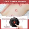 Electric Cupping Therapy Massager Electric Back Scraping Machine Vacuum Therapy Cupping Therapy Device with 12 Levels Temperature and Suction GPCT3798