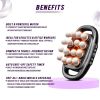 16-Head Muscle Massage Gun Deep Tissue Percussion Massager for Muscle Relaxation & Recovery.