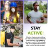 Dust and Particle Masks. Pack of 50 Disposable Respirator with Elastic Strap Dust and Filter Safety Masks for Non-Toxic Dust, Pollen, Danger, sawdust