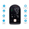 PS800B19L Automatic arm digital sphygmomanometer LCD63x82 time and date show the sphygmomanometer automatically off for 30 seconds 90 measurements