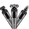 USB Rechargeable 3-In-1 Men's Professional Multi-function Cheek Beard Trimmer Men Nose Hair Cutting Barber Shaver Machine