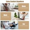 Shiatsu Back And Waist Massager With Heat Cordless Rechargeable Kneading Lower Back Massage Pillow Portable Lumbar Massager For Home Car Office GPCT54