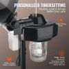 VEVOR Professional Hair Steamer for Deep Conditioning, 11.81-inch Hooded Ionic Hair Steamer with 2 Modes