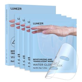 5 SHEETS/BOX Deep Collagen Anti Wrinkle Lifting Mask Collagen Mask Skincare Facial Masks for Women Skin Care Deep Hydration Tone Correction & Radiance (Core Benefits: Deep Hydration)