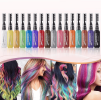 15-color hair dye brush set disposable double-head hair dye color picking eyelashes cos party stage makeup hair dye comb hair dye comb washable wax