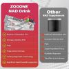 NAD booster, suitable for men and women (30 packs) with high-quality nicotinamide riboside and resveratrol, helping cellular energy