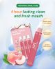 3 Count Mint Breath Spray Mouth Spray Breath Freshener Oral Care for All Ages 0.33OZ (10ML) Cool Mint/Peach Flavor